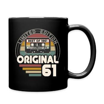 Millésime 1961 Retro Vintage Anniversaire - Mug uni - noir - Droite