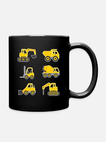 Opérateur d’excavatrice - Mug uni - noir