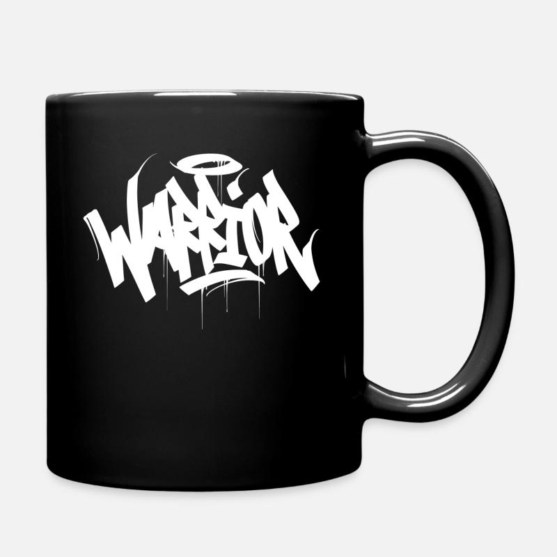 Warrior - Full Colour Mug - black