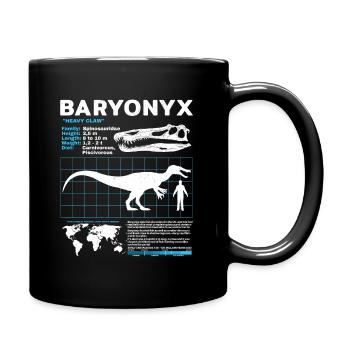 Fiche technique Baryonyx - Mug uni - noir - Droite