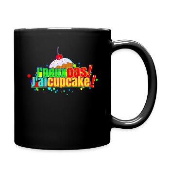J'peux pas j'ai cupcake - Mug uni - noir - Droite
