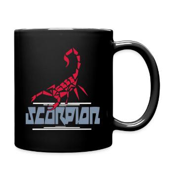 scorpion - Mug uni - noir - Droite