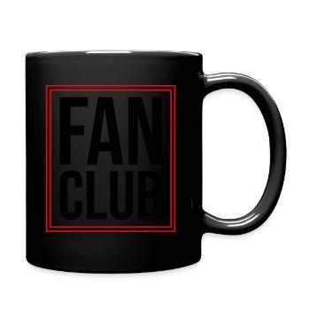 Fan Club - Tasse einfarbig - Schwarz - Rechts