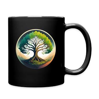 Tree of Life - Full Colour Mug - black - Right
