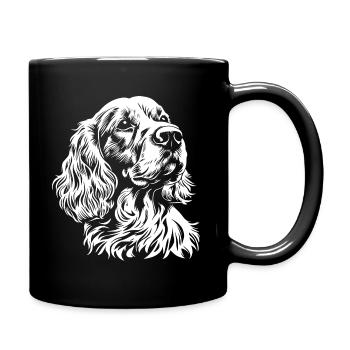 Cocker Spaniel - Fan de chiens - Mug uni - noir - Droite