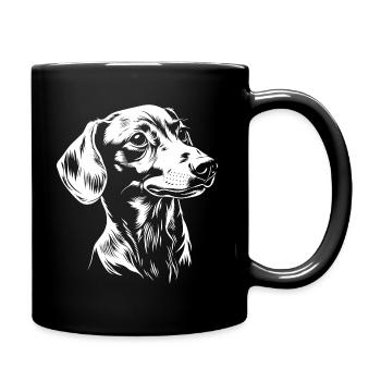 Teckel - Dog Fan - Teckel - Mug uni - noir - Droite