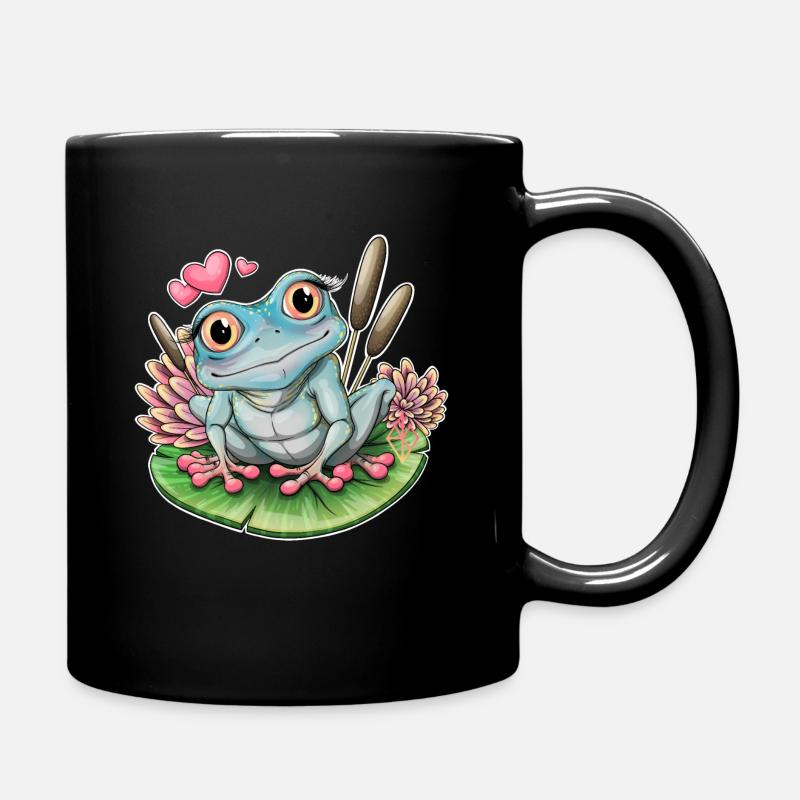 Grenouille - Mug uni - noir