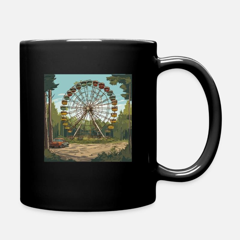 Forgotten Fairground - Tasse einfarbig - Schwarz