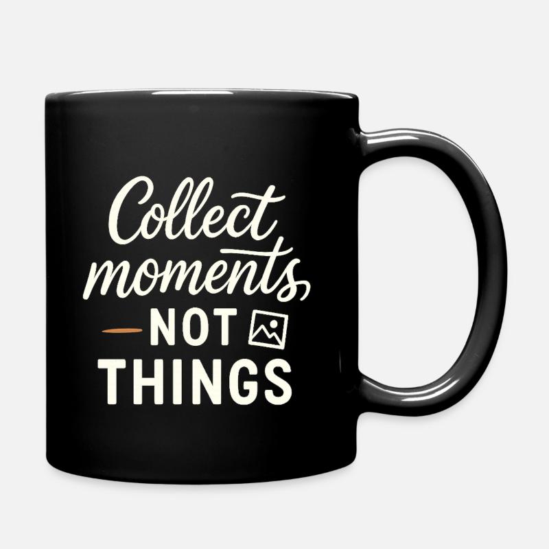 Collect_Moments - Full Colour Mug - black