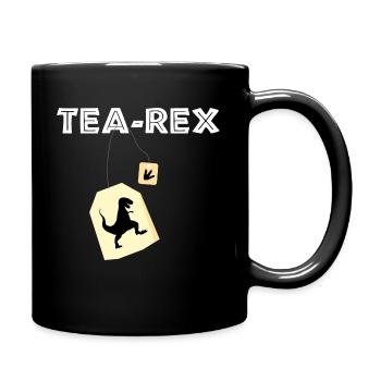 thé / idée cadeau Rex - Thé Rex - Mug uni - noir - Droite