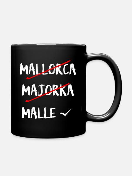 MALLORCA SHIRT - Tasse einfarbig - Schwarz