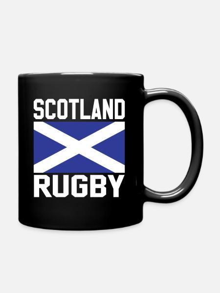 Rugby Ecosse - Mug uni - noir