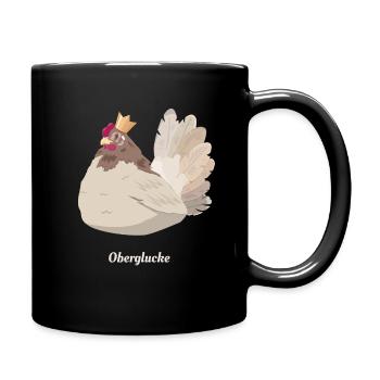 Oberglucke - Poules avec attitude - Mug uni - noir - Droite