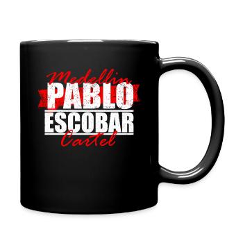 Pablo Escobar - Tasse einfarbig - Schwarz - Rechts