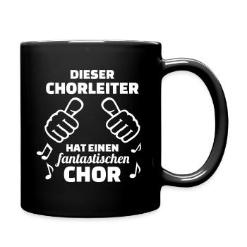Chor - Tasse einfarbig - Schwarz - Rechts