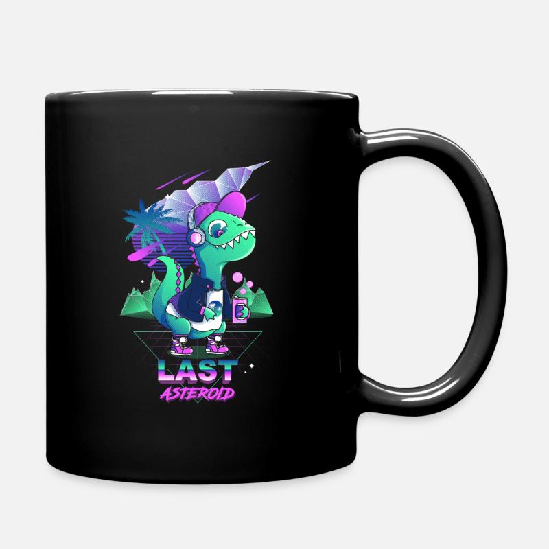Letzter Asteroid - Tasse einfarbig - Schwarz