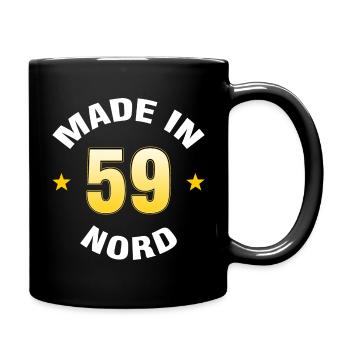 Nord - Mug uni - noir - Droite