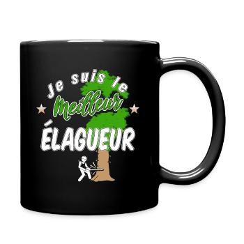 Meilleur élagueur - Mug uni - noir - Droite