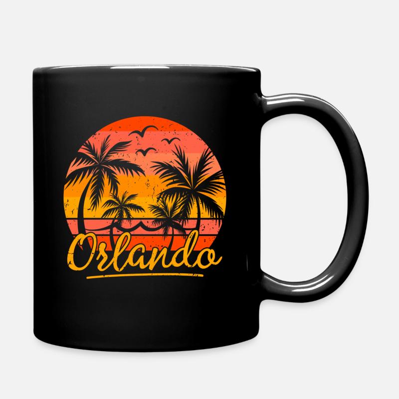 Orlando - Tasse einfarbig - Schwarz
