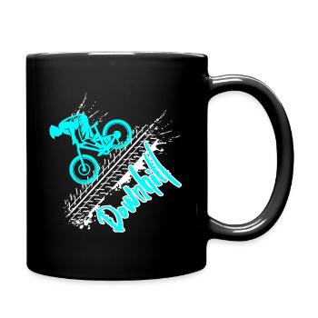 Downhill - Full Colour Mug - black - Right