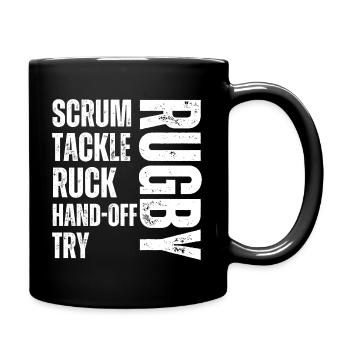 T-shirt Rugby Original Cadeau - Mug uni - noir - Droite