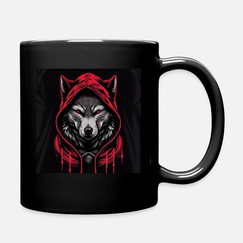 Wolf - Mug uni - noir