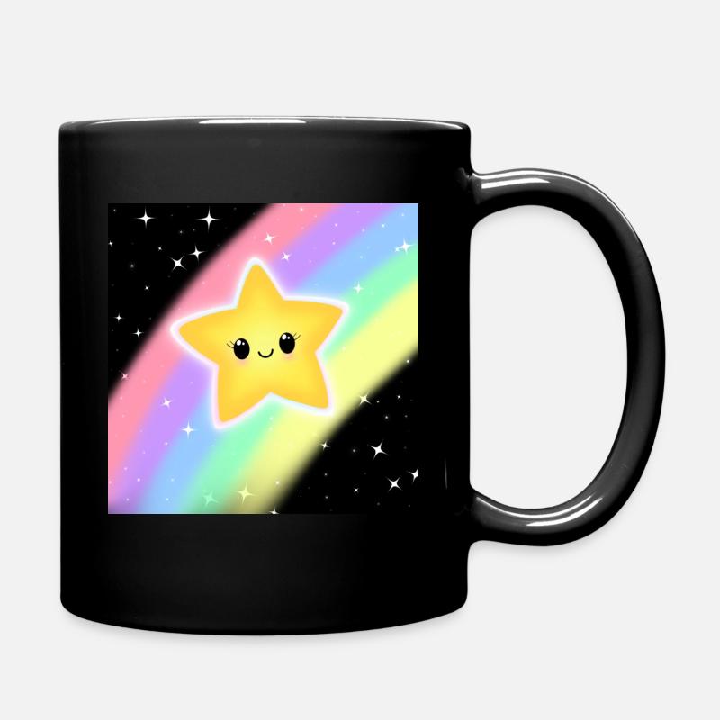Mignonne petite étoile - Mug uni - noir