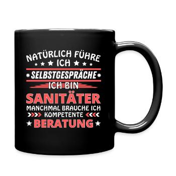 I'm Talking to Yourself - Paramedic Edition - Full Colour Mug - black - Right