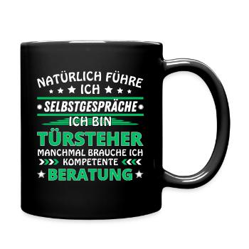 I'm Talking to Yourself - Bouncer Edition - Full Colour Mug - black - Right