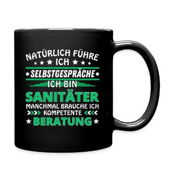 I'm Talking to Yourself - Paramedic Edition - Full Colour Mug - black - Right