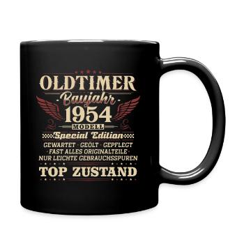 Vintage 1954 Vintage cadeau d’anniversaire - Mug uni - noir - Droite