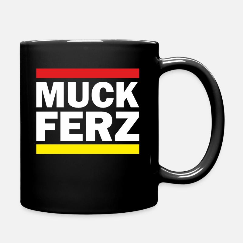 MuckFerz - Tasse einfarbig - Schwarz