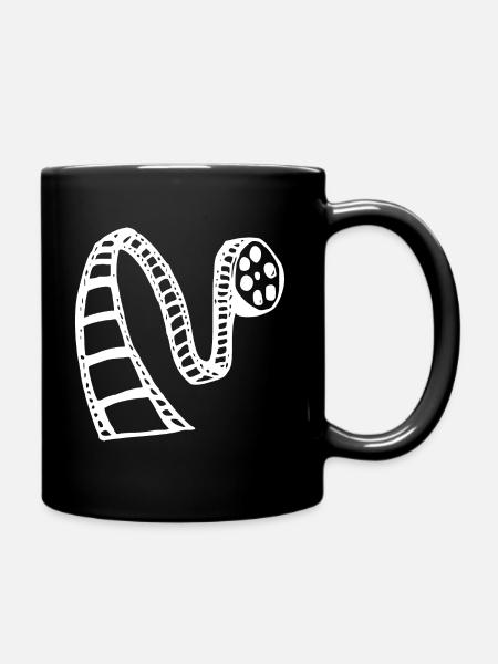 Film role cinematographer gift idea - Full Colour Mug - black