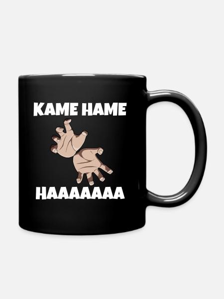 Son goku anime fan série kamehameha cadeau - Mug uni - noir