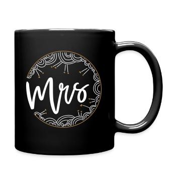 MRS / Mr + Mme Duo - Mug uni - noir - Droite