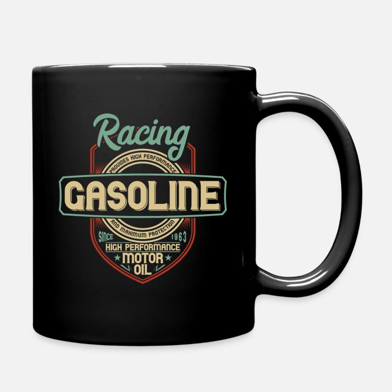 Racing Gasoline - Full Colour Mug - black