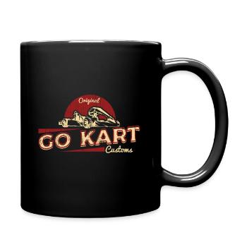 Go Kart Designs - Full Colour Mug - black - Right