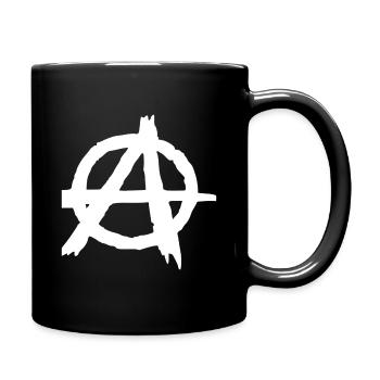 anarchie - Mug uni - noir - Droite