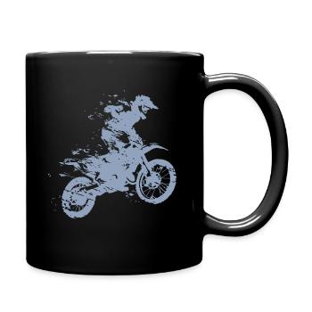 MOTOCROSS - Mug uni - noir - Droite