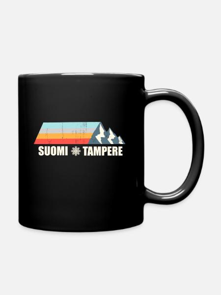 Tampere - Tasse einfarbig - Schwarz