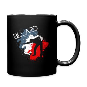 billard - Tasse einfarbig - Schwarz - Rechts