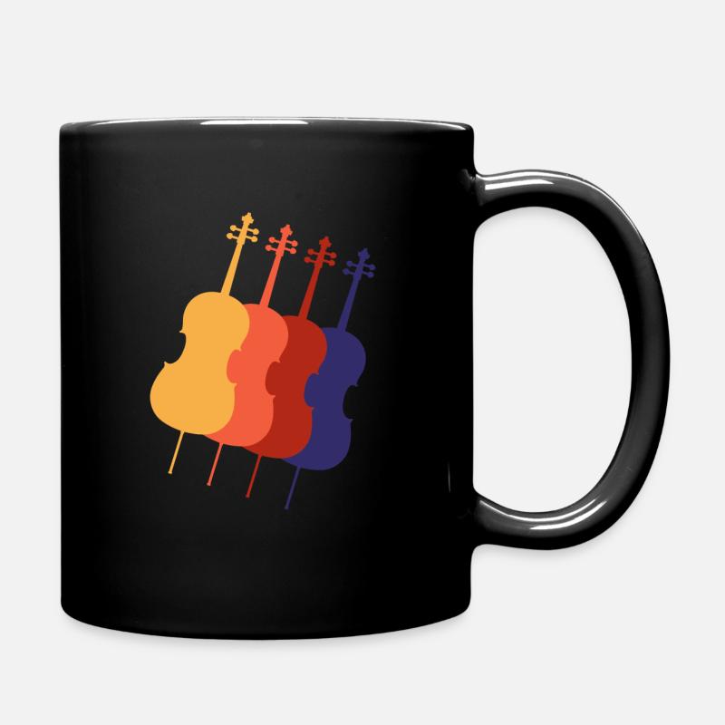 Cello - Tasse einfarbig - Schwarz