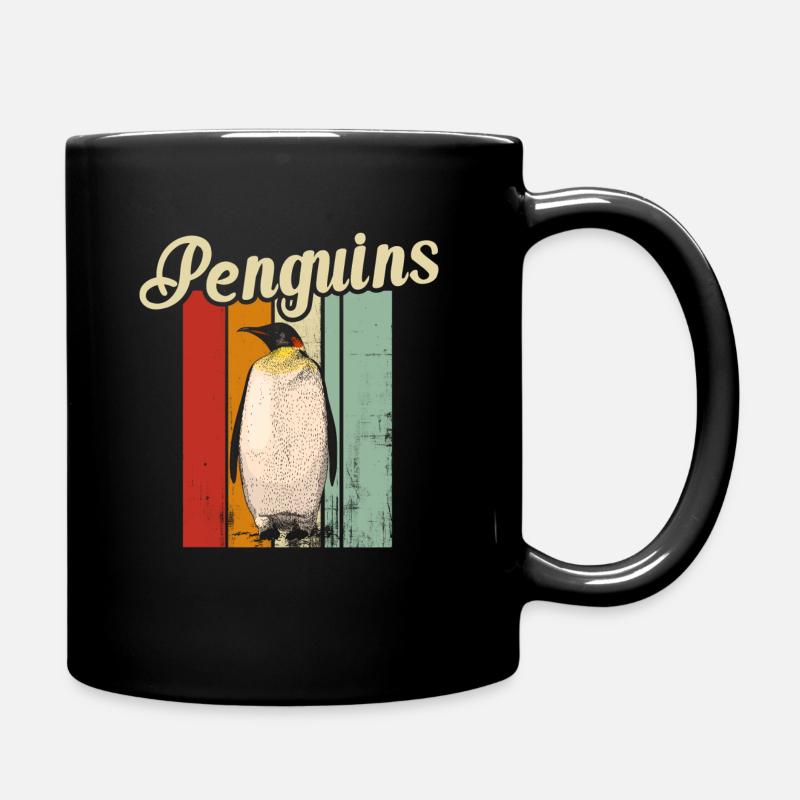 pingouins - Mug uni - noir