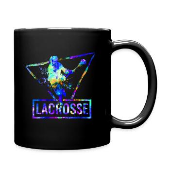 Lacrosse - Tasse einfarbig - Schwarz - Rechts