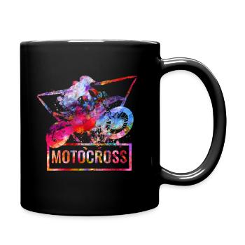 Motocross - Full Colour Mug - black - Right