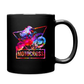 Motocross - Full Colour Mug - black - Right
