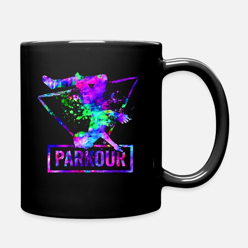 Parkour - Mug uni - noir