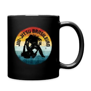 BJJ Jiu Jitsu brésilien - Mug uni - noir - Droite