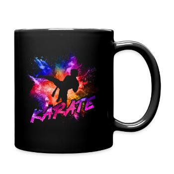 karate - Full Colour Mug - black - Right