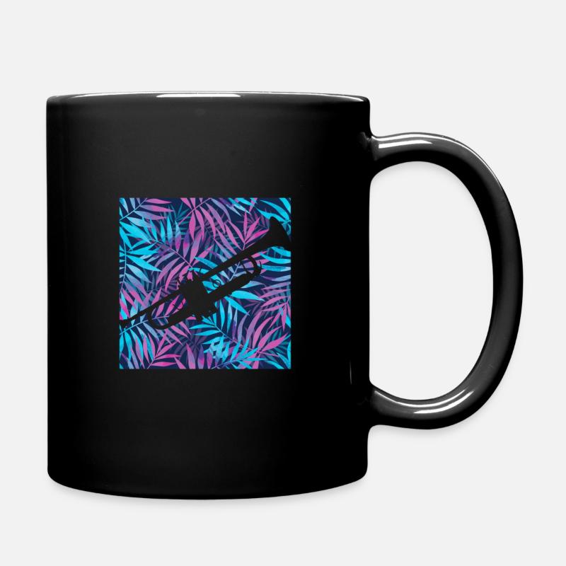 Trompette - Mug uni - noir